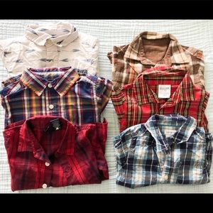 18 month old button down shirt bundle for baby boy